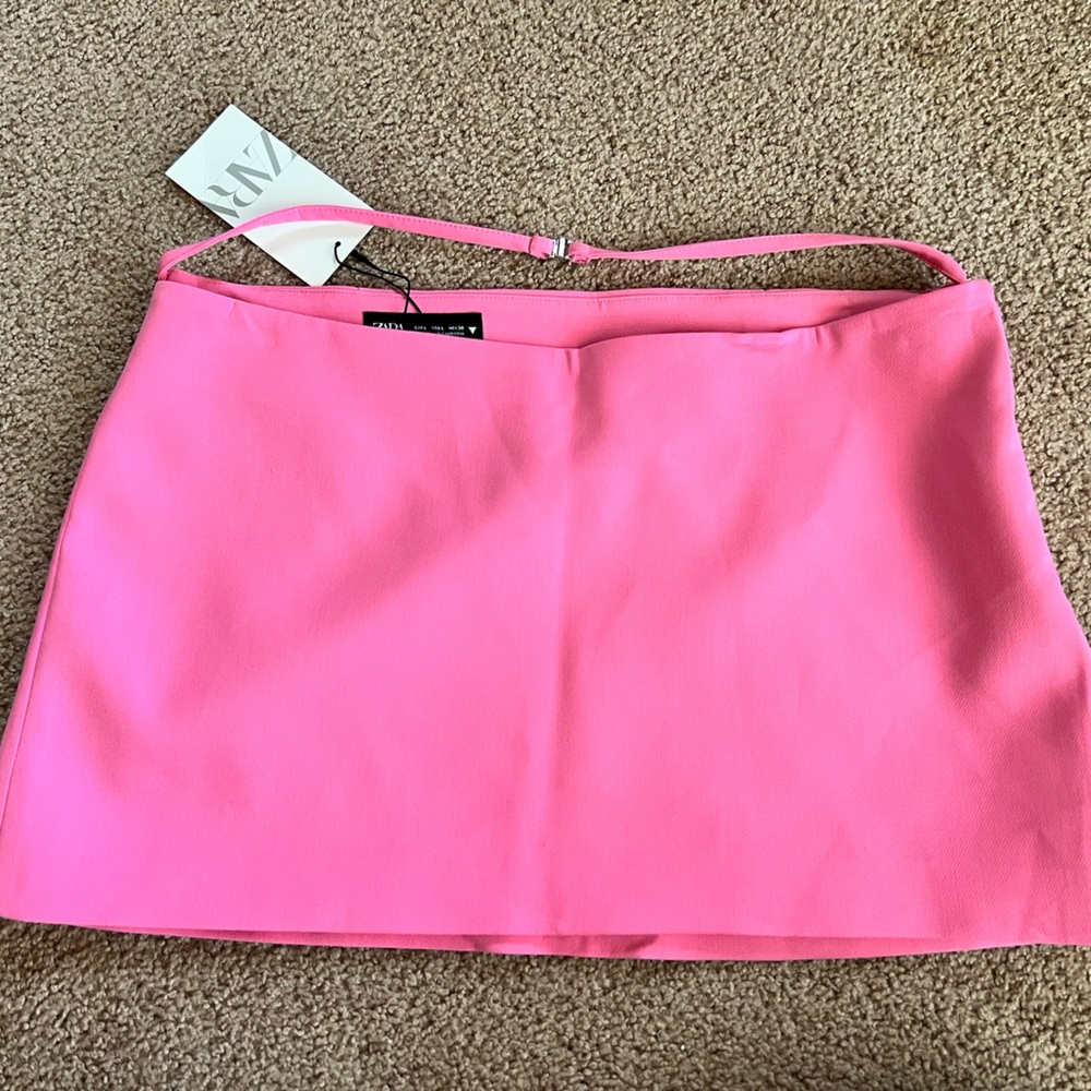 Zara Bright Pink Mini Skirt
